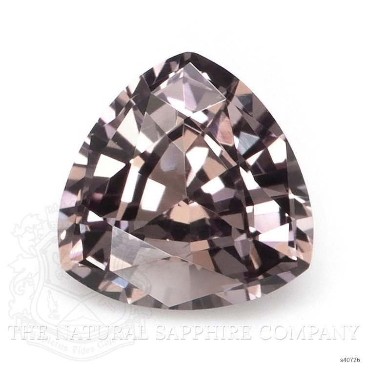 0.81 Ct. Pinkish Brown Sapphire from Ceylon (Sri Lanka)