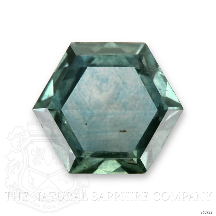 0.84 Ct. Bluish Green Sapphire from Montana