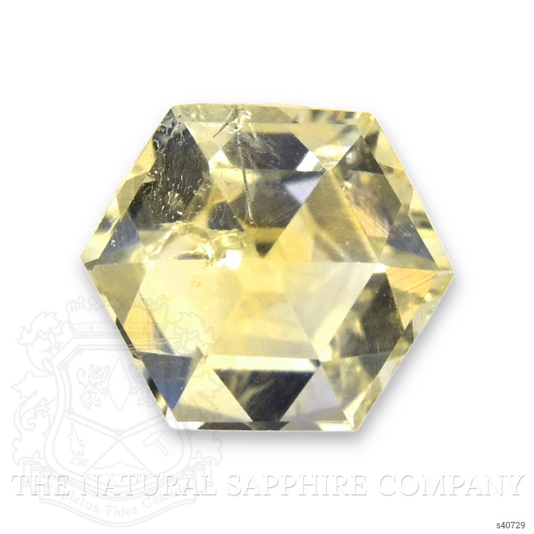 0.39 Ct. Yellow Sapphire from Montana