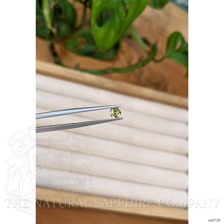 0.39 Ct. Yellow Sapphire from Montana