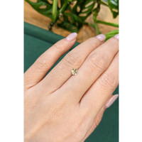 0.39 Ct. Yellow Sapphire from Montana Life Style