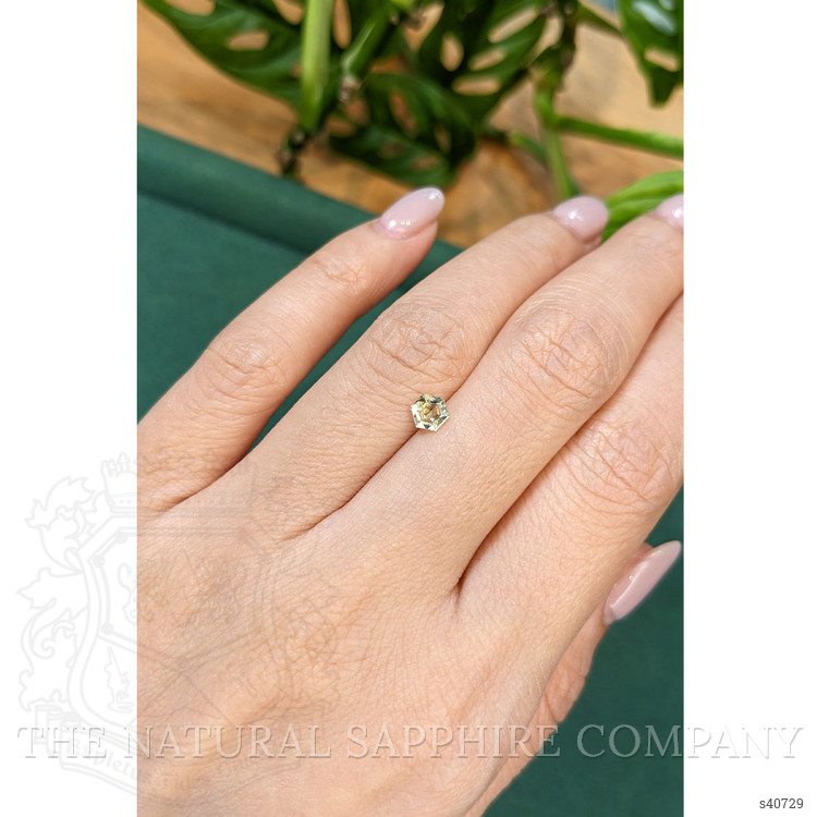 0.39 Ct. Yellow Sapphire from Montana