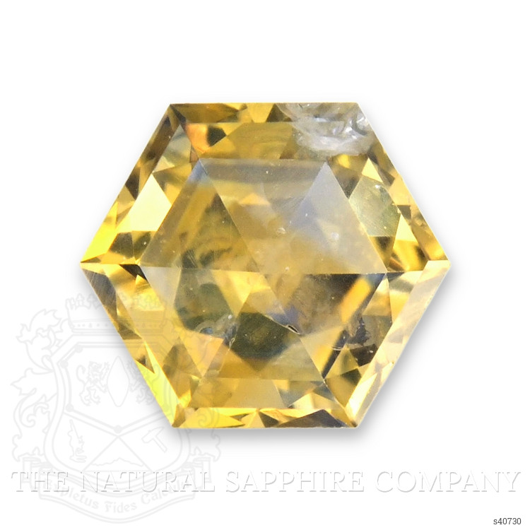 0.48 Ct. Yellow Sapphire from Montana