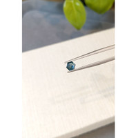 0.59 Ct. Greenish Blue Sapphire from Montana Life Style
