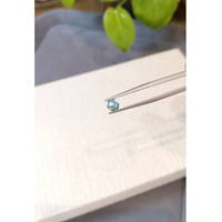 0.59 Ct. Greenish Blue Sapphire from Montana Life Style