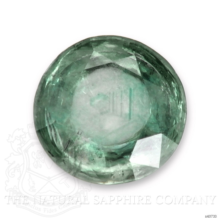 0.73 Ct. Bluish Green Sapphire from Montana