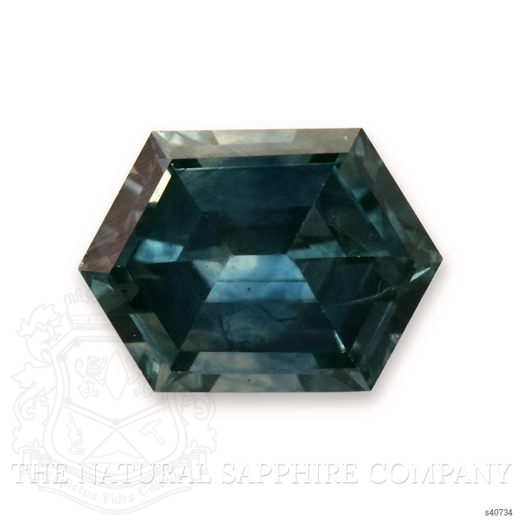 0.55 Ct. Bluish Green Sapphire from Montana