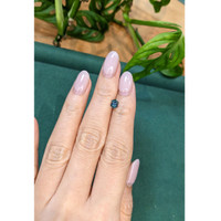 0.55 Ct. Bluish Green Sapphire from Montana Life Style