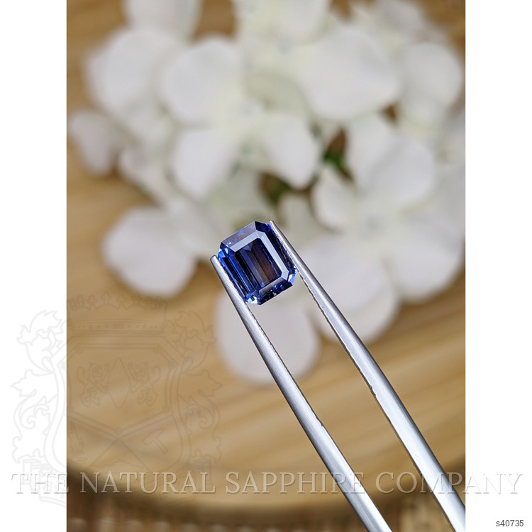 2.15 Ct. Blue Sapphire from Ceylon (Sri Lanka)