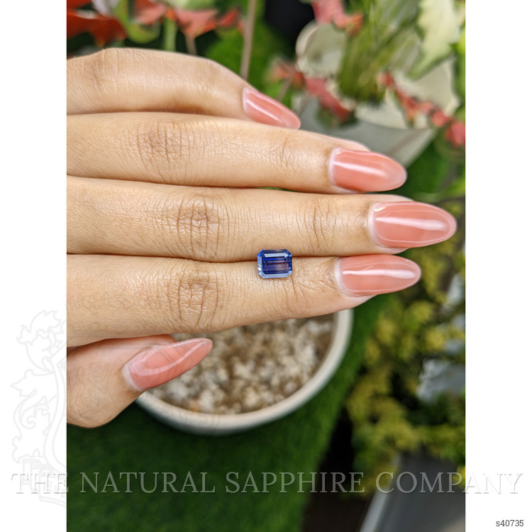 2.15 Ct. Blue Sapphire from Ceylon (Sri Lanka)