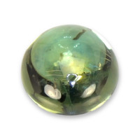 2.12 Ct. Yellowish Green Cabochon Sapphire from Montana Video