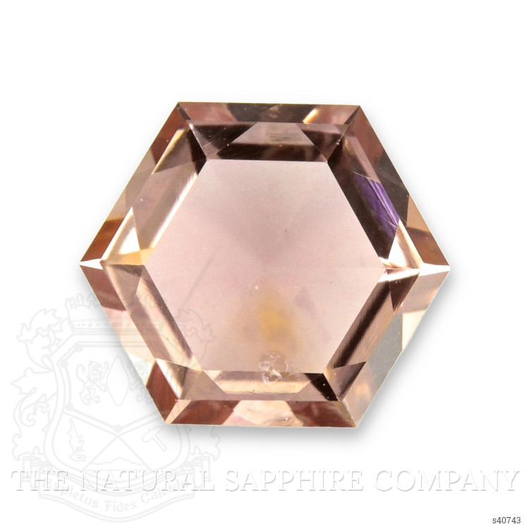0.48 Ct. Peach Sapphire from Montana