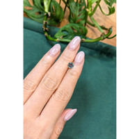 0.69 Ct. Bluish Green Sapphire from Montana Life Style