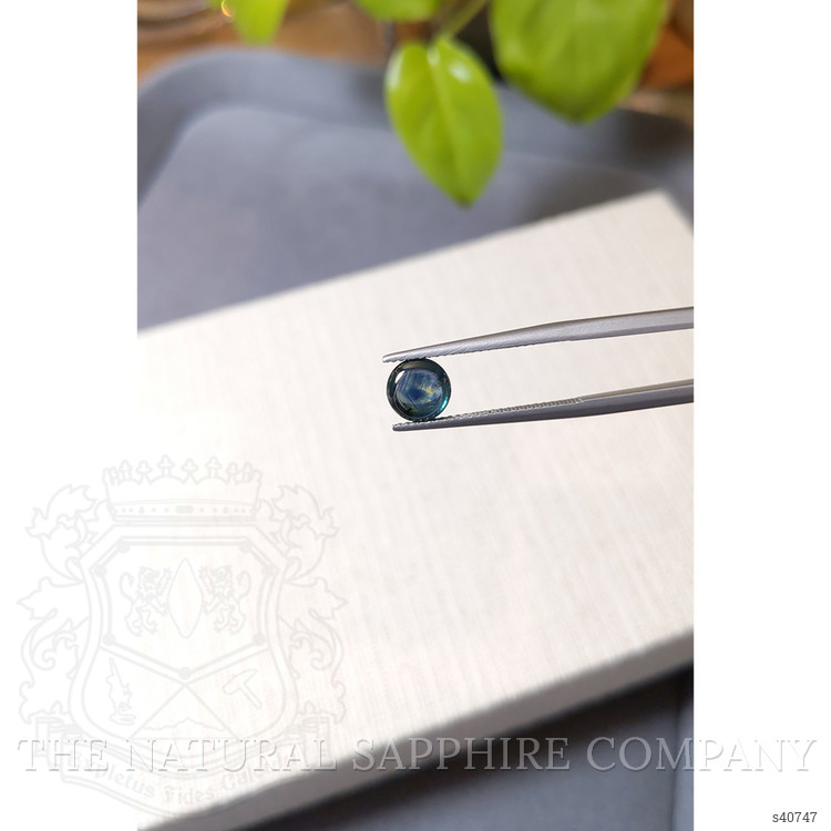 1.97 Ct. Blue Cabochon Sapphire from Montana