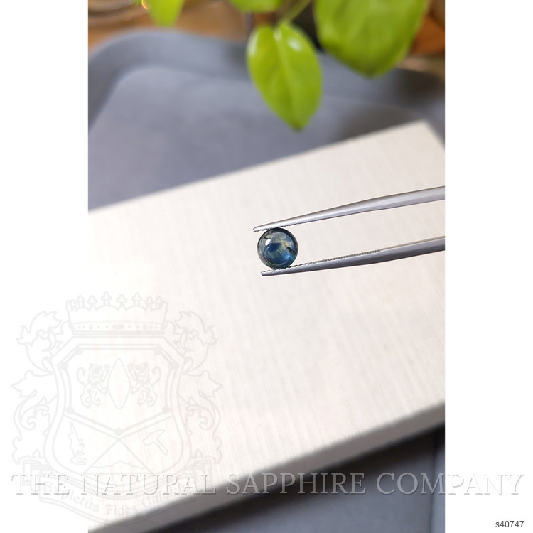 1.97 Ct. Blue Cabochon Sapphire from Montana