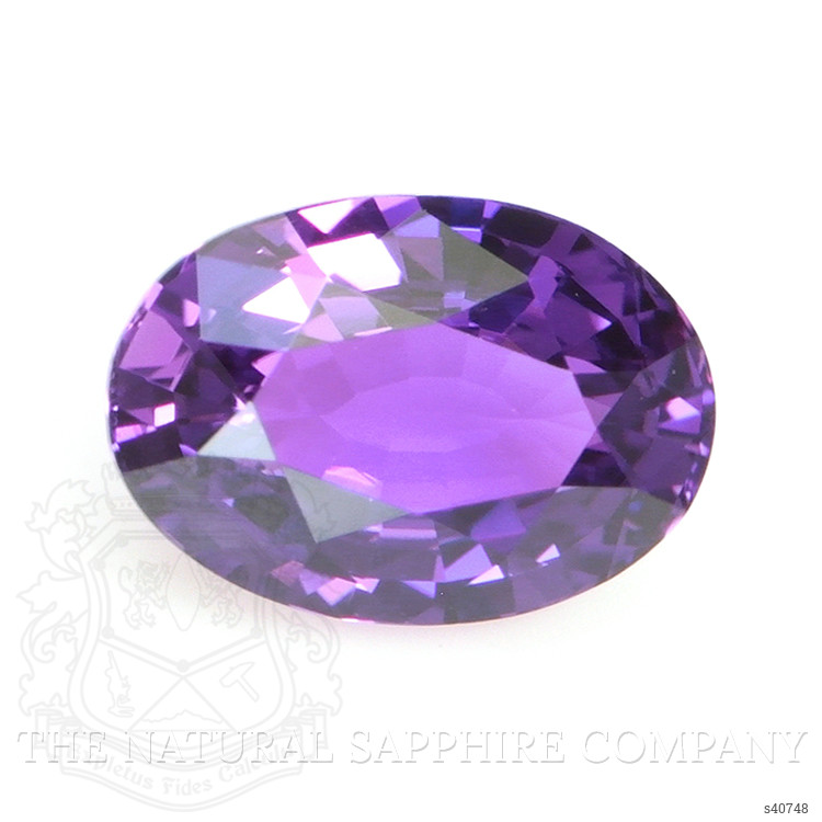 1.21 Ct. Pinkish Purple Sapphire from Ceylon (Sri Lanka)