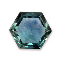 0.43 Ct. Bluish Green Sapphire from Montana Video