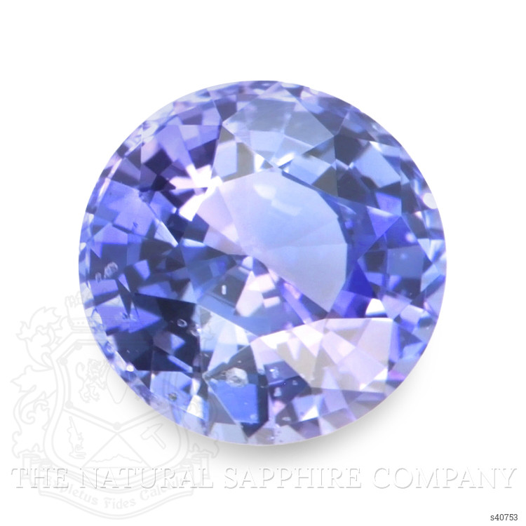 1.34 Ct. Purplish Blue Sapphire from Ceylon (Sri Lanka)