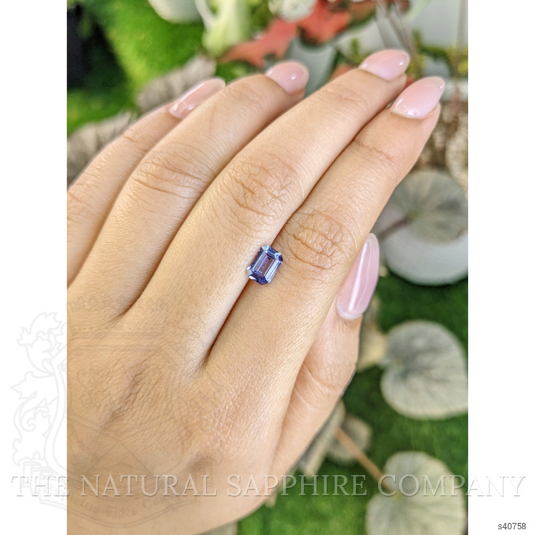 1.02 Ct. Violet Sapphire from Ceylon (Sri Lanka)
