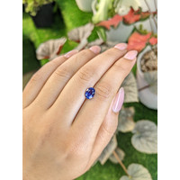 1.85 Ct. Blue Sapphire from Ceylon (Sri Lanka) Life Style