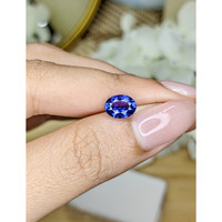 1.85 Ct. Blue Sapphire from Ceylon (Sri Lanka) Life Style