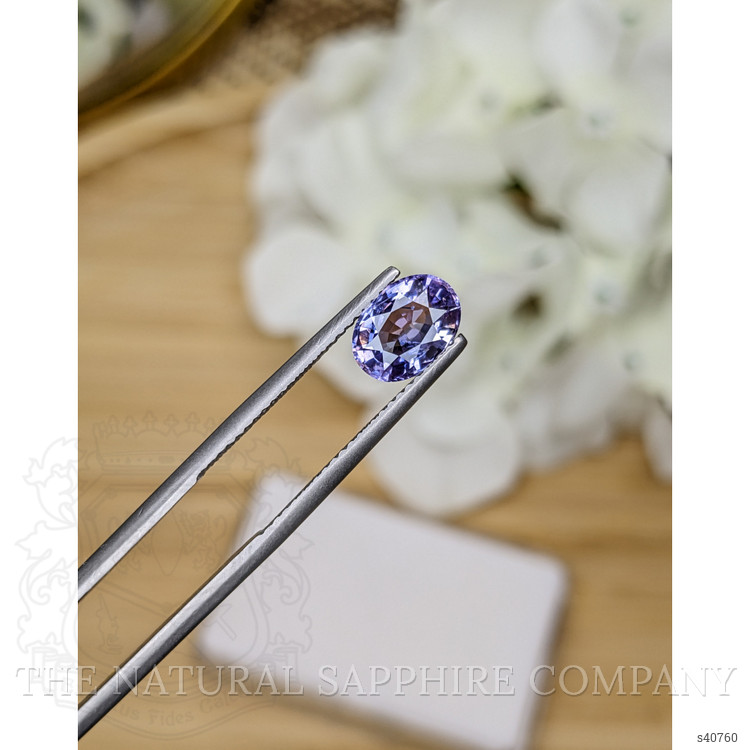 2.05 Ct. Purple Sapphire from Ceylon (Sri Lanka)