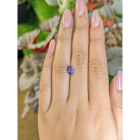 1.13 Ct. Purple Sapphire from Ceylon (Sri Lanka) Life Style