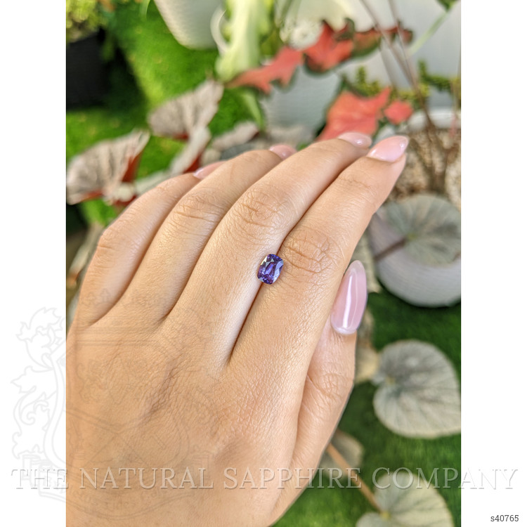 1.13 Ct. Purple Sapphire from Ceylon (Sri Lanka)