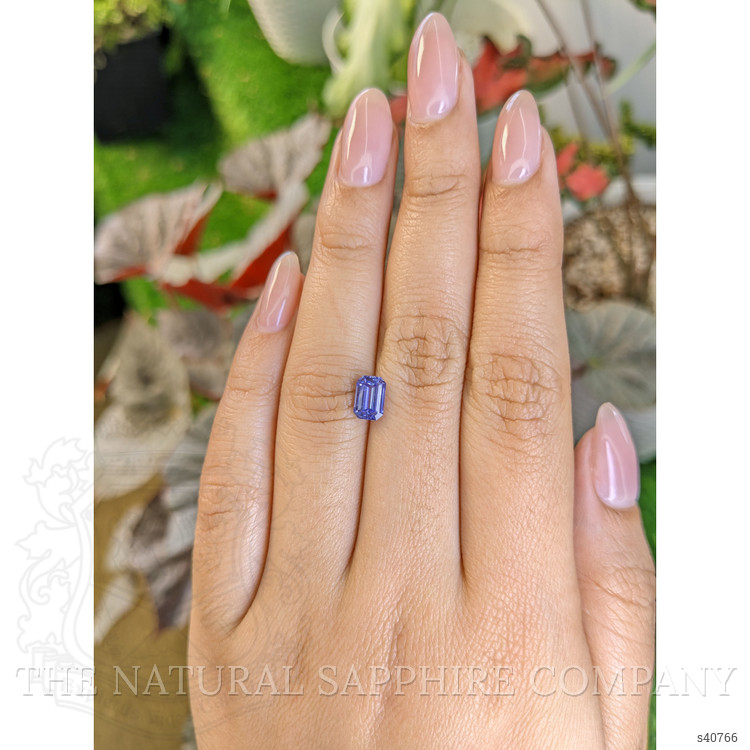 1.12 Ct. Violet Sapphire from Ceylon (Sri Lanka)