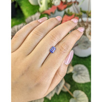 1.12 Ct. Violet Sapphire from Ceylon (Sri Lanka) Life Style