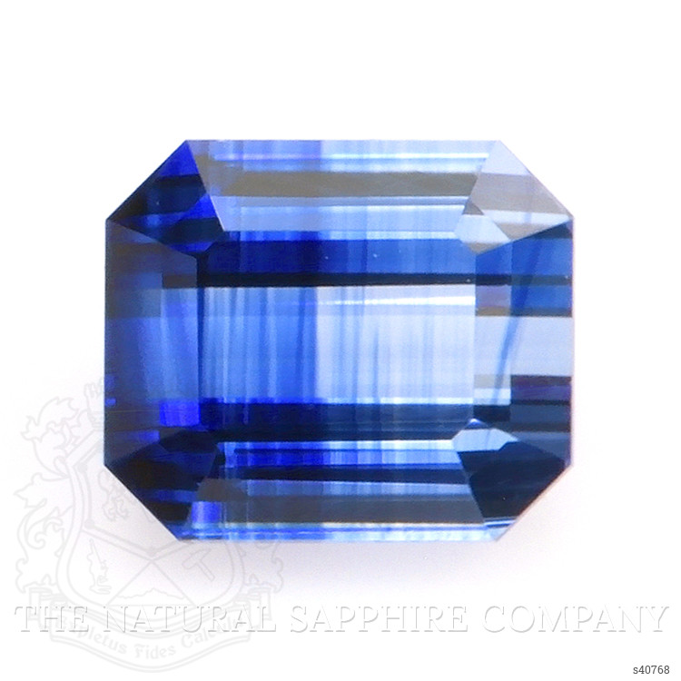 0.76 Ct. Bi Color Sapphire from Ceylon (Sri Lanka)