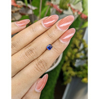 0.76 Ct. Bi Color Sapphire from Ceylon (Sri Lanka) Life Style