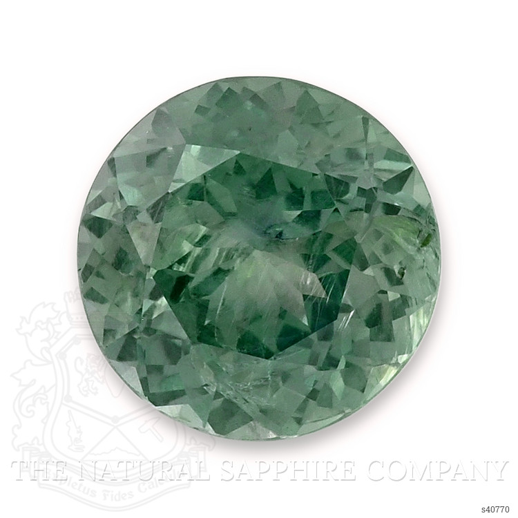 2.42 Ct. Green Sapphire from Montana
