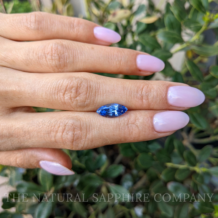 3.21 Ct. Blue Sapphire from Burma (Myanmar)
