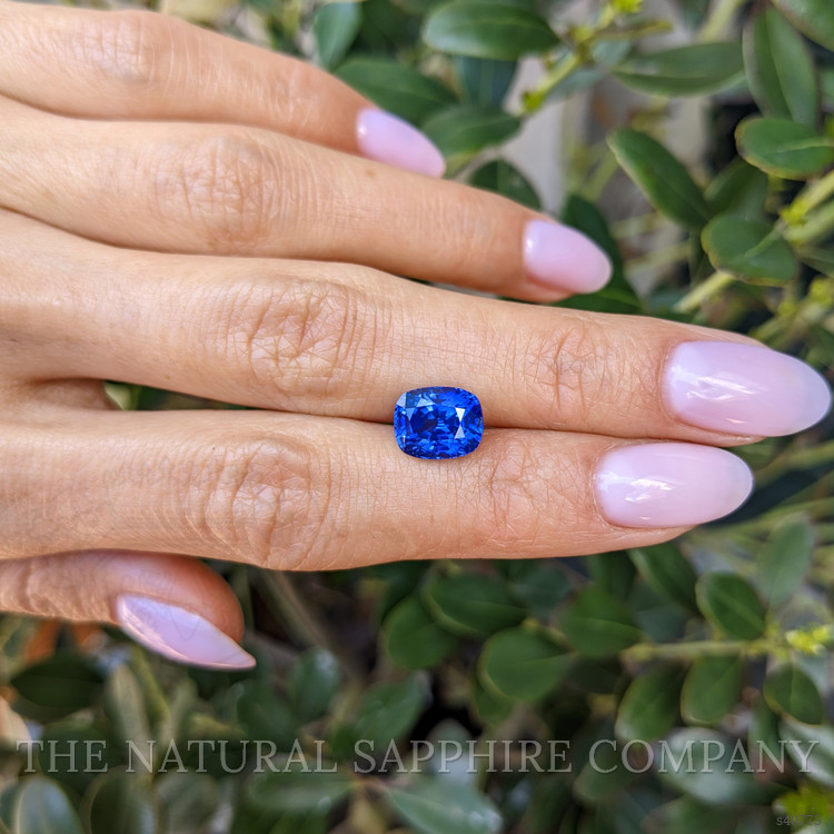 4.22 Ct. Blue Sapphire from Ceylon (Sri Lanka)