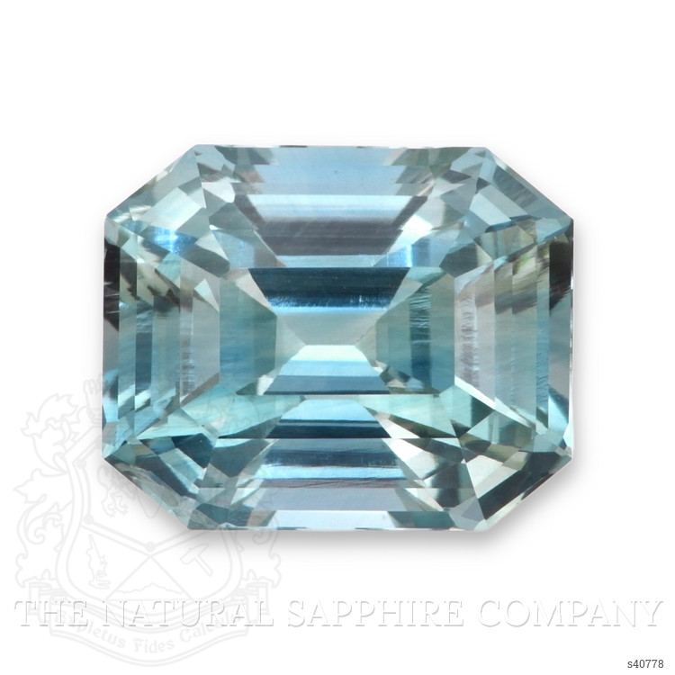 11.02 Ct. Greenish Blue Sapphire from Ceylon (Sri Lanka)