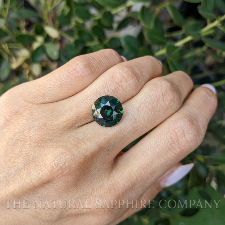 10.12 Ct. Green Sapphire from Madagascar