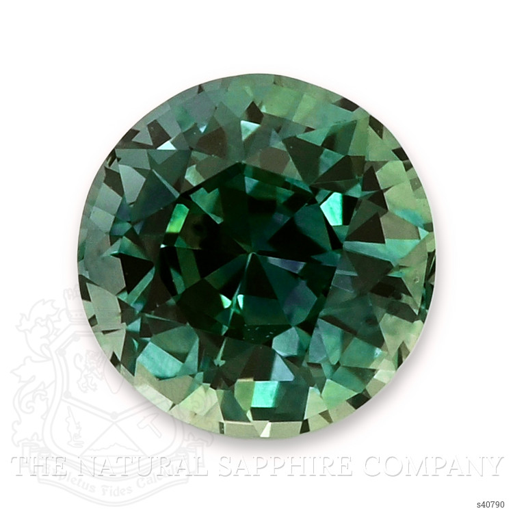 1.61 Ct. Bluish Green Sapphire from Montana