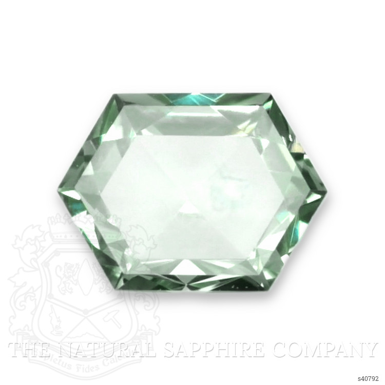 0.69 Ct. Bluish Green Sapphire from Montana