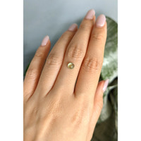 1.03 Ct. Yellow Cabochon Sapphire from Montana Life Style