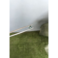 1.09 Ct. Bluish Green Cabochon Sapphire from Montana Life Style