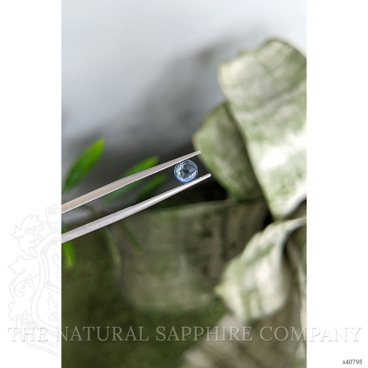 0.82 Ct. Blue Cabochon Sapphire from Montana
