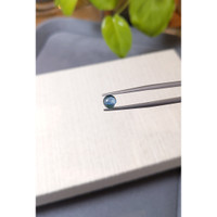 1.22 Ct. Greenish Blue Cabochon Sapphire from Montana Life Style