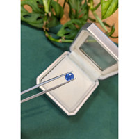 1.19 Ct. Blue Sapphire from Ceylon (Sri Lanka) Life Style