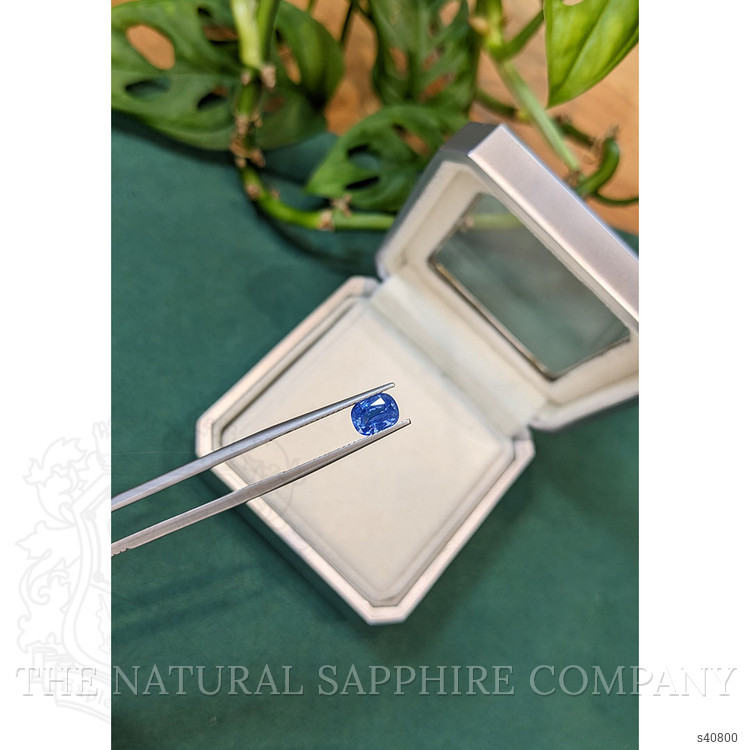 1.19 Ct. Blue Sapphire from Ceylon (Sri Lanka)