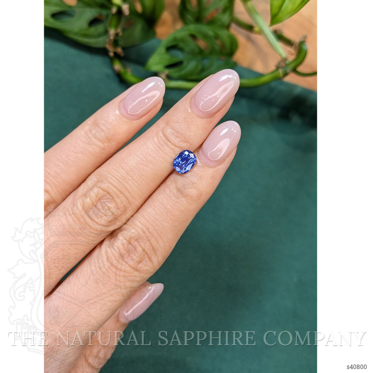 1.19 Ct. Blue Sapphire from Ceylon (Sri Lanka)