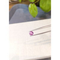 0.93 Ct. Purplish Pink Sapphire from Ceylon (Sri Lanka) Life Style