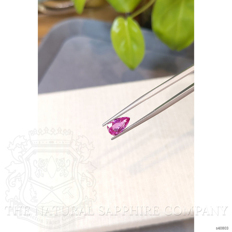 1.86 Ct. Pink Sapphire from Ceylon (Sri Lanka)