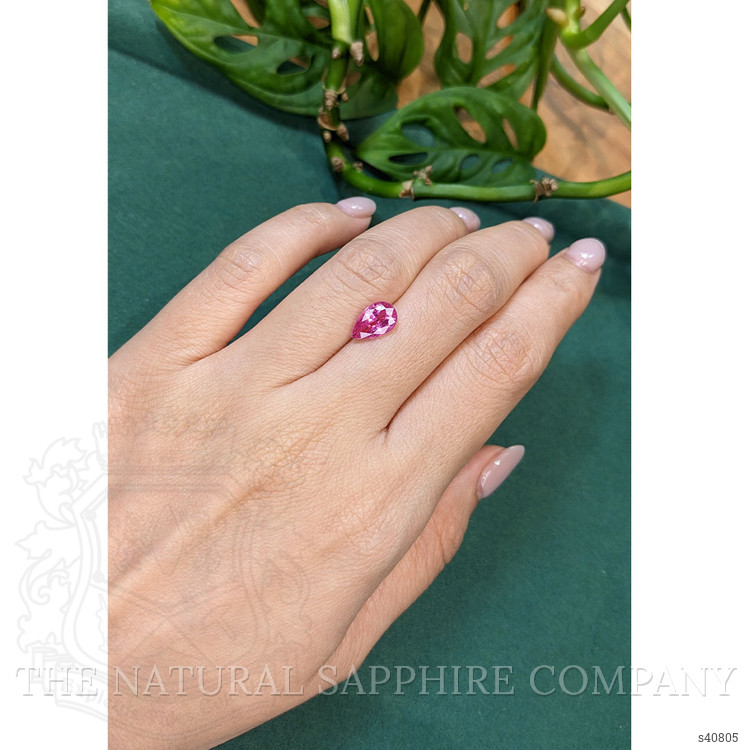 2.51 Ct. Pink Sapphire from Ceylon (Sri Lanka)