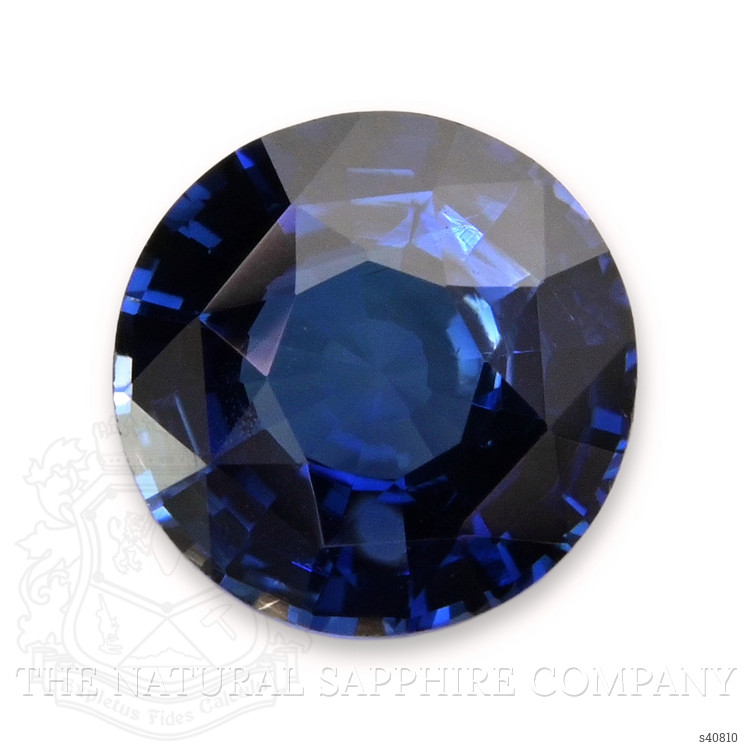 0.87 Ct. Blue Sapphire from Ceylon (Sri Lanka)